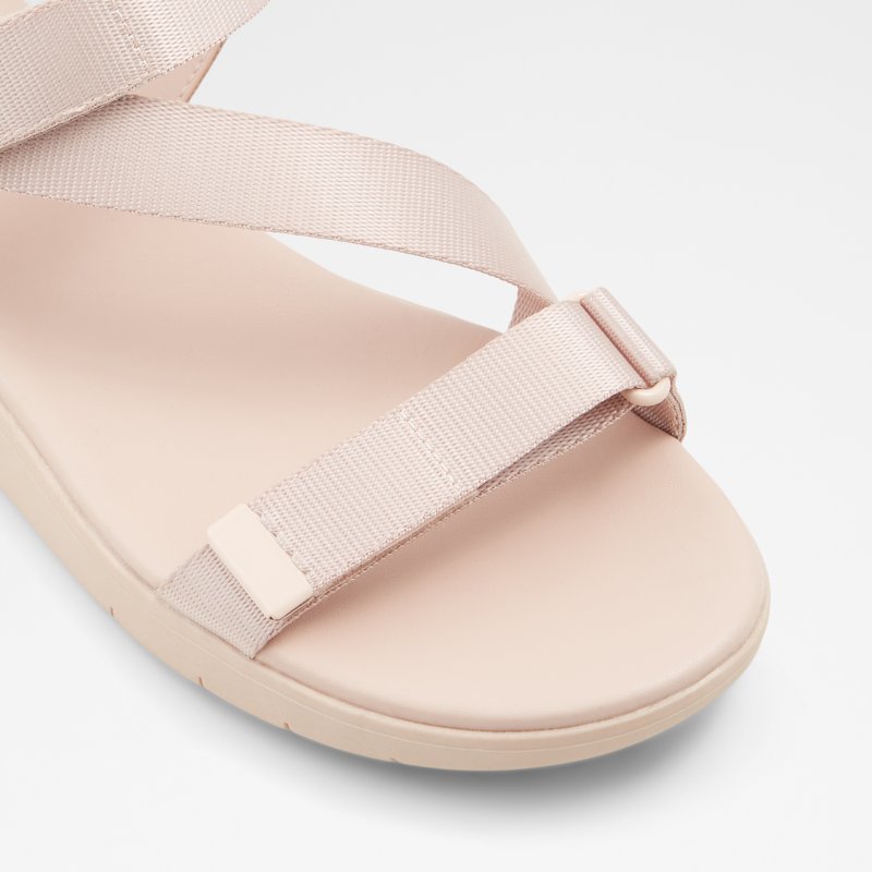 Women's Aldo Eoweniel Flat Sandals Light Pink | 1759-MQNHZ
