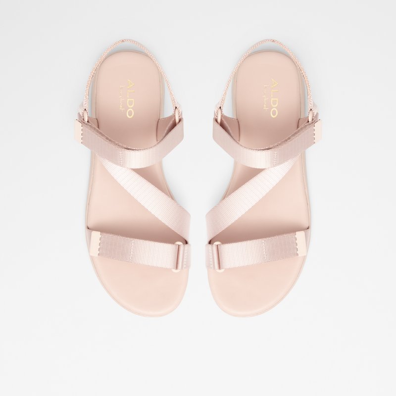 Women's Aldo Eoweniel Flat Sandals Light Pink | 1759-MQNHZ