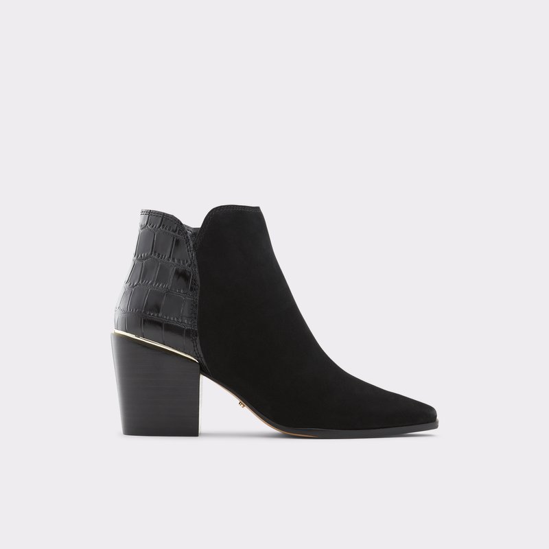 Women\'s Aldo Equina Casual Boots Black | 9634-FRNZK