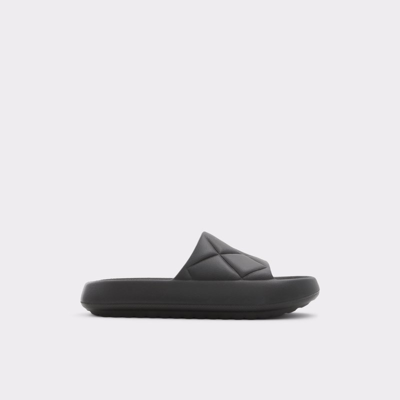 Women\'s Aldo Ereras Flat Sandals Black | 3912-LNBYC
