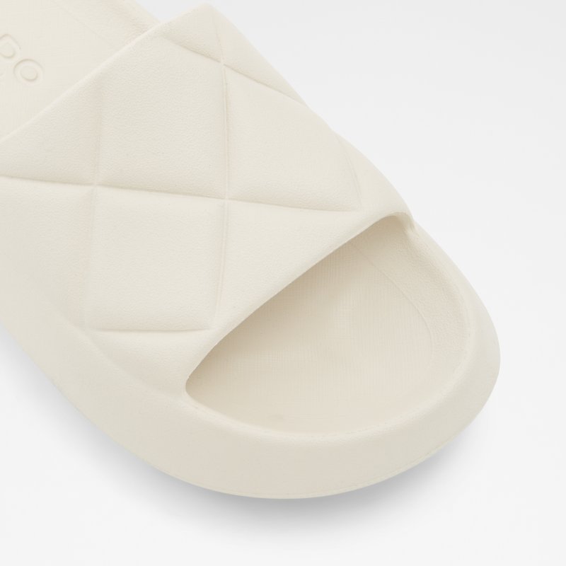Women's Aldo Ereras Flat Sandals White | 7109-MSKED