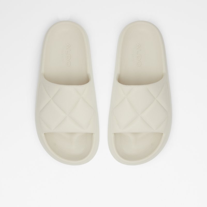 Women's Aldo Ereras Flat Sandals White | 7109-MSKED