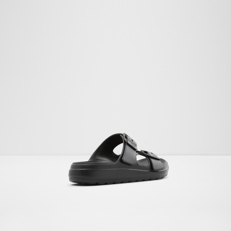 Women's Aldo Eteiven Flat Sandals Black | 3402-BHPQL