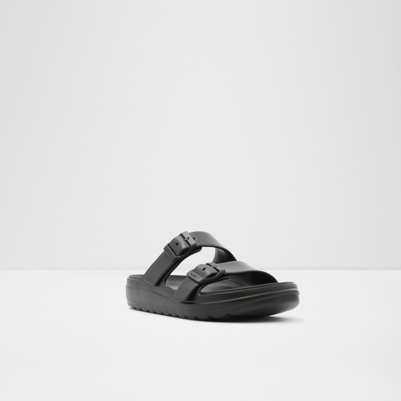 Women's Aldo Eteiven Flat Sandals Black | 3402-BHPQL