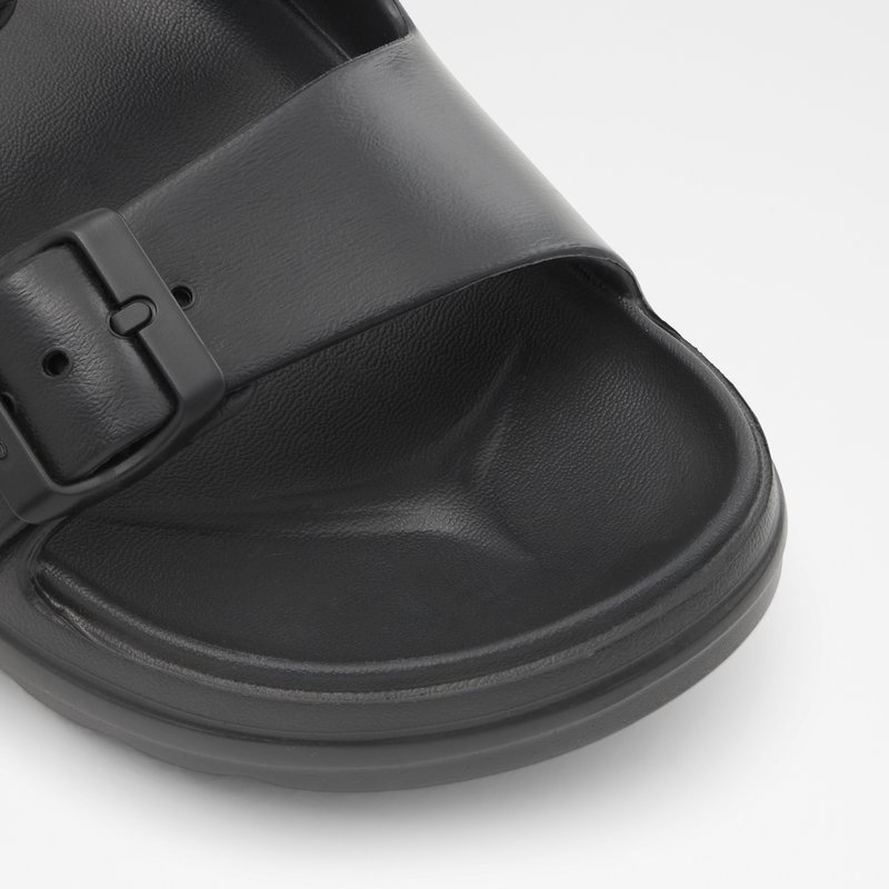 Women's Aldo Eteiven Flat Sandals Black | 3402-BHPQL