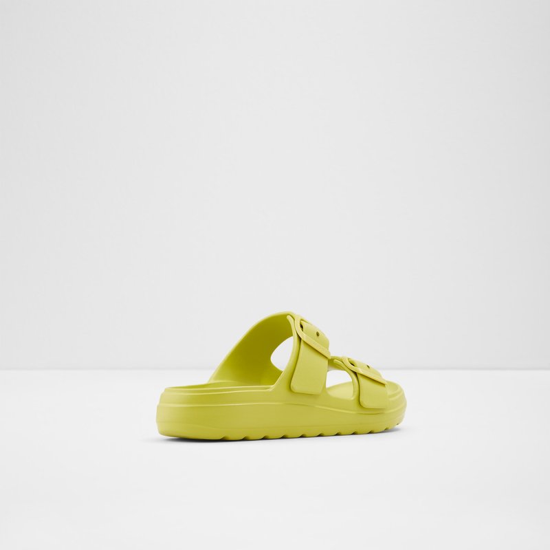 Women's Aldo Eteiven Flat Sandals Light Green | 9130-BPMLN