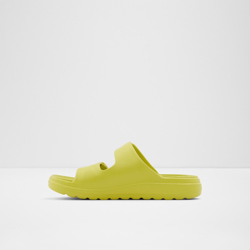 Women's Aldo Eteiven Flat Sandals Light Green | 9130-BPMLN