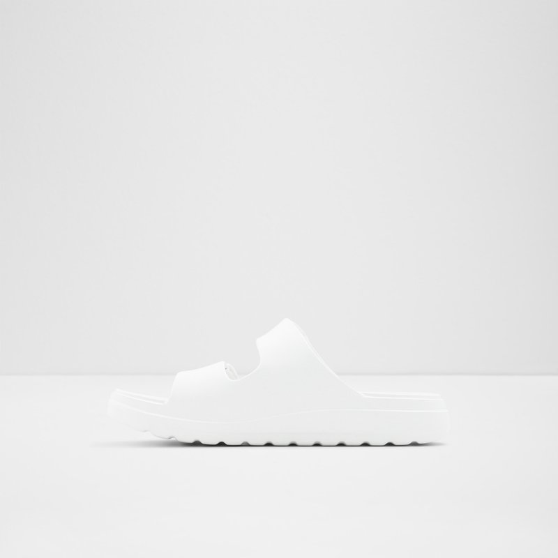 Women's Aldo Eteiven Flat Sandals White | 6028-GRANY