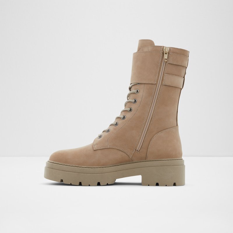 Women's Aldo Ethaohan Combat Boots Grey | 9502-STPEG