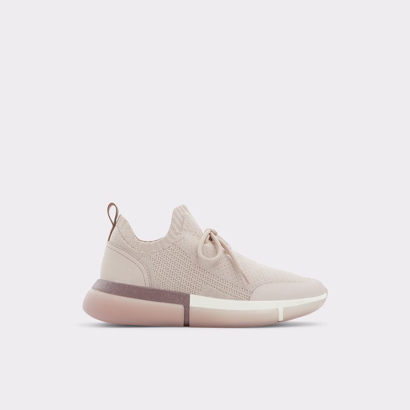 Women\'s Aldo Evida Low Sneakers Light Pink | 1257-FRBZY
