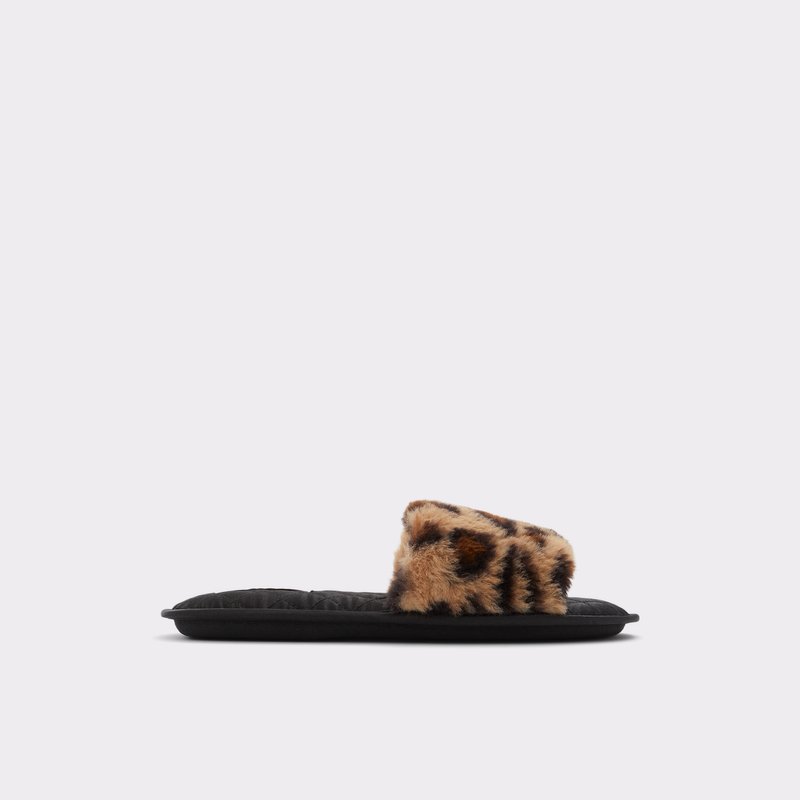 Women\'s Aldo Feari Slippers Brown | 8324-DXYSR