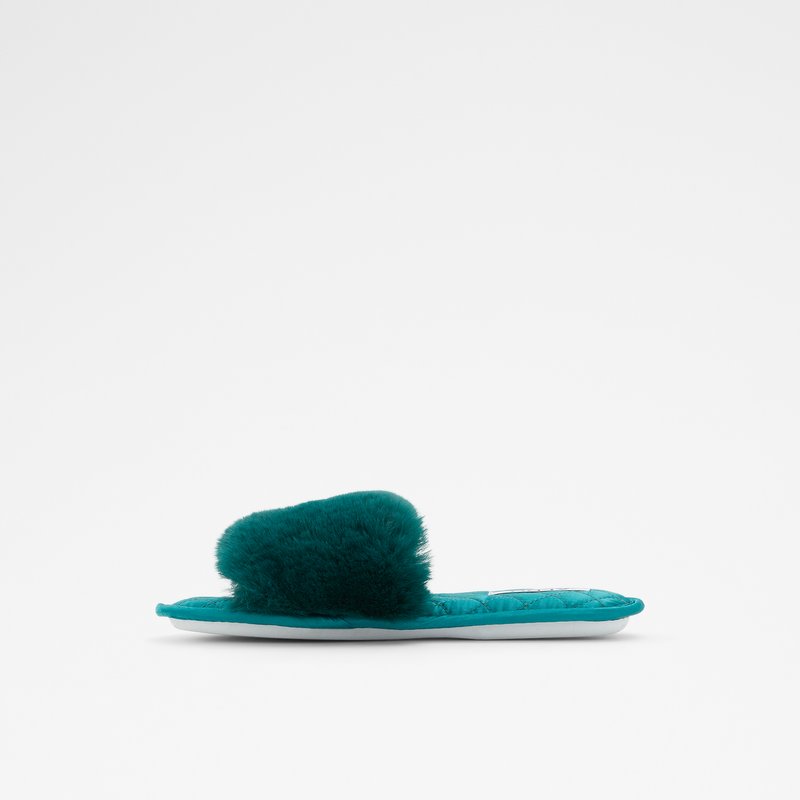 Women's Aldo Feari Slippers Green | 1569-ITJCZ