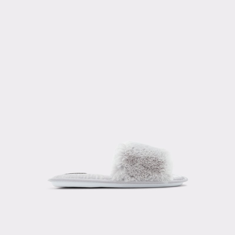 Women\'s Aldo Feari Slippers Light Grey | 0189-GVPFQ