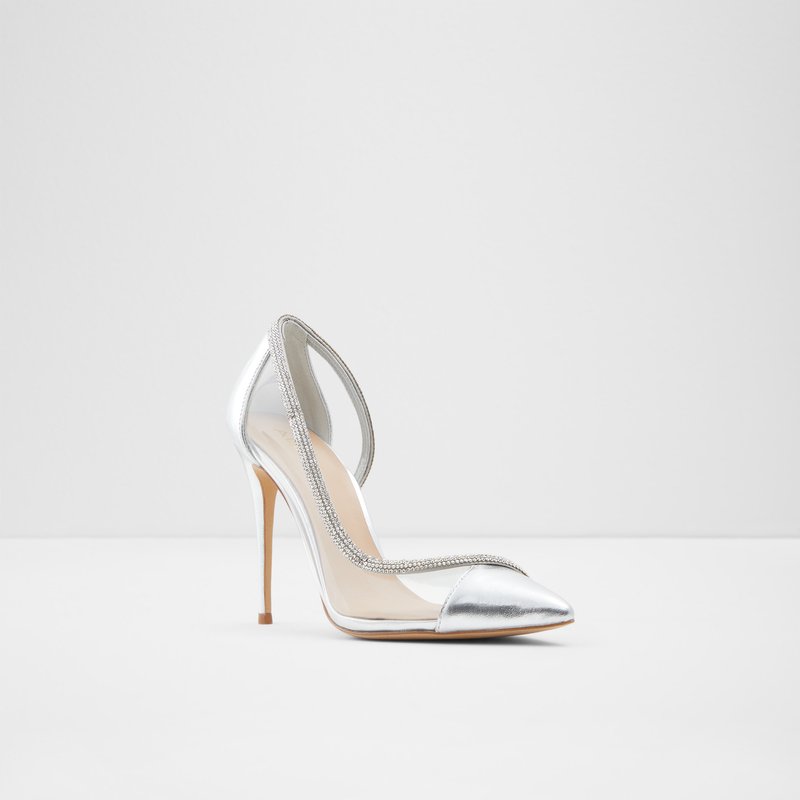 Women's Aldo Fibeth Pumps Silver | 7601-PFJLI