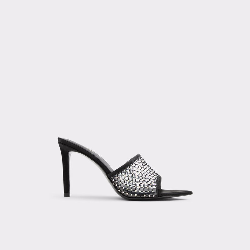 Women\'s Aldo Fluri High Heels Black | 4139-VBFSN