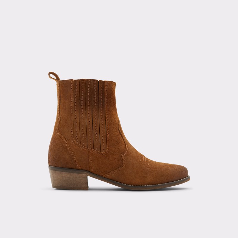 Women\'s Aldo Foeri Casual Boots Brown | 8091-FYVME