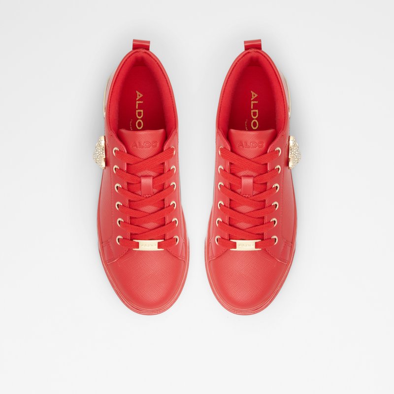 Women's Aldo Frayldan Low Sneakers Red | 8956-WHETX