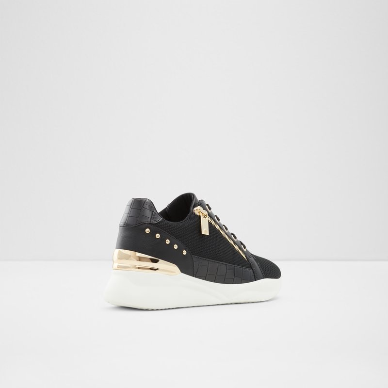 Women's Aldo Frelidda Low Sneakers Black | 3506-NSBUK