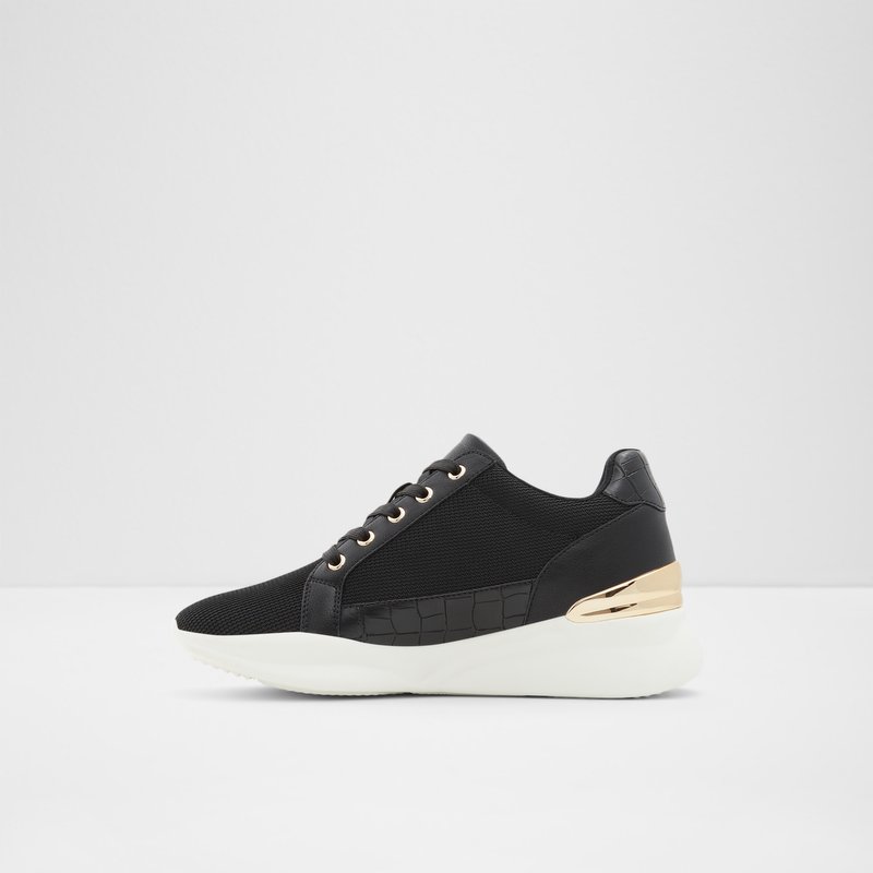 Women's Aldo Frelidda Low Sneakers Black | 3506-NSBUK