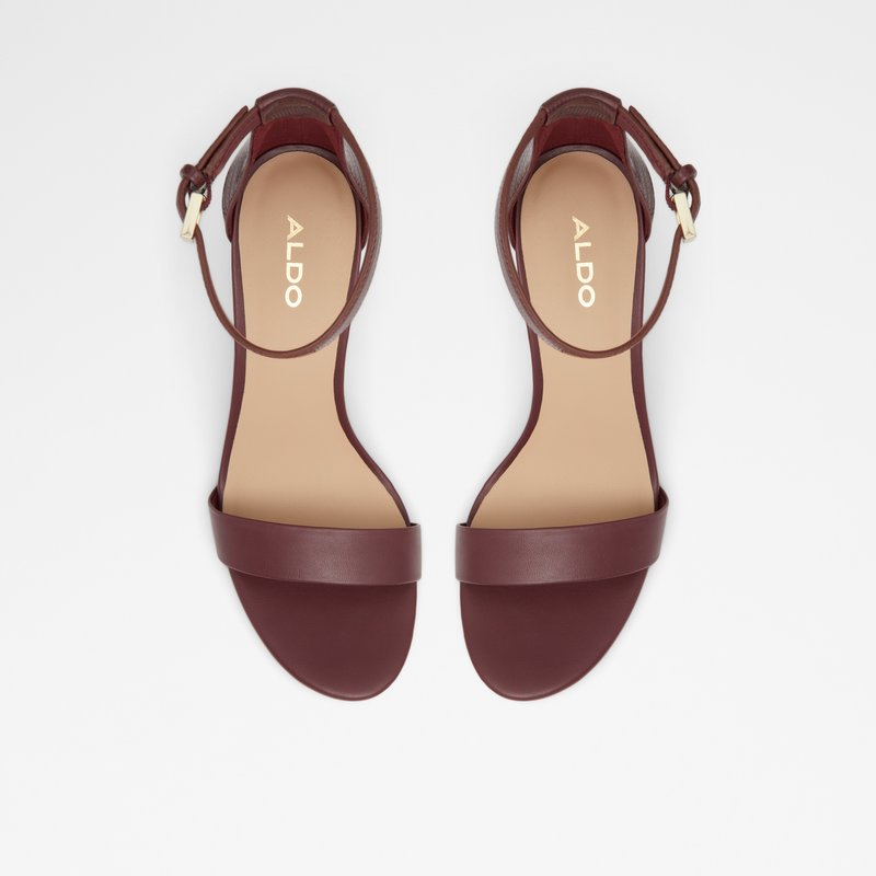 Women's Aldo Frilajan Heeled Sandals Brown | 7061-UQERB