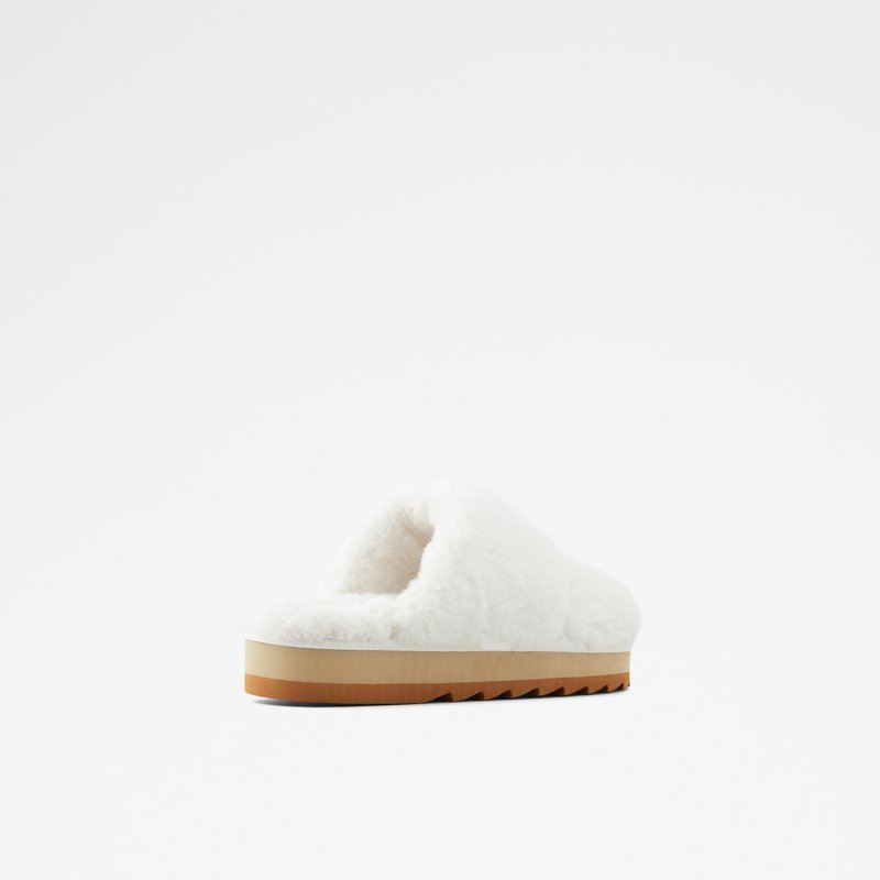 Women's Aldo Gaismas Slippers White | 9125-SCTRD
