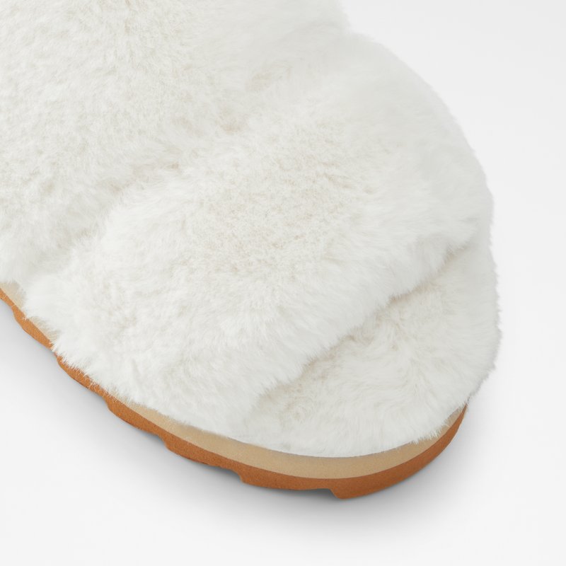 Women's Aldo Gaismas Slippers White | 9125-SCTRD