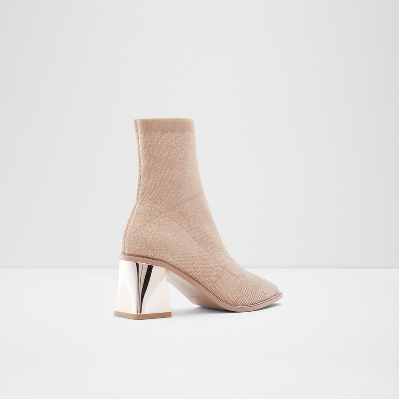 Women's Aldo Galalith Sock Boots Bone | 3672-VMDYF