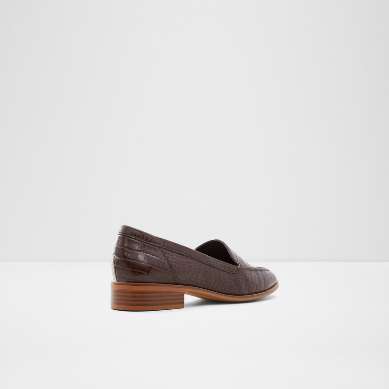 Women's Aldo Gililiaflex Loafers Brown | 8937-GJLUB