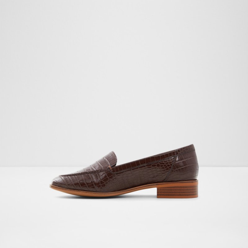 Women's Aldo Gililiaflex Loafers Brown | 8937-GJLUB