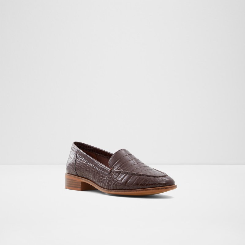 Women's Aldo Gililiaflex Loafers Brown | 8937-GJLUB