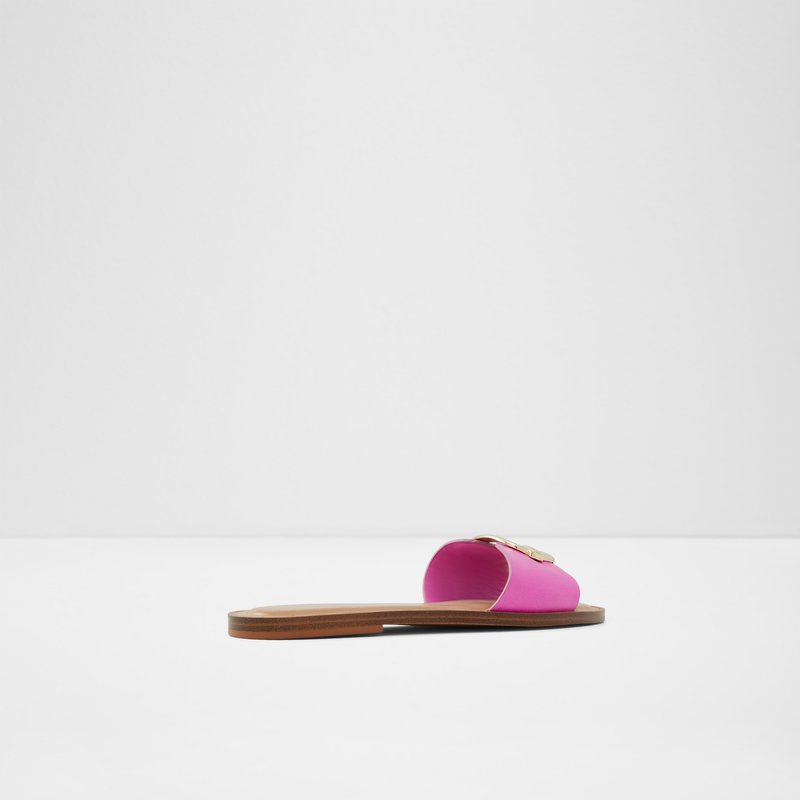 Women's Aldo Glaeswen Flat Sandals Fuchsia | 2106-GTWZL