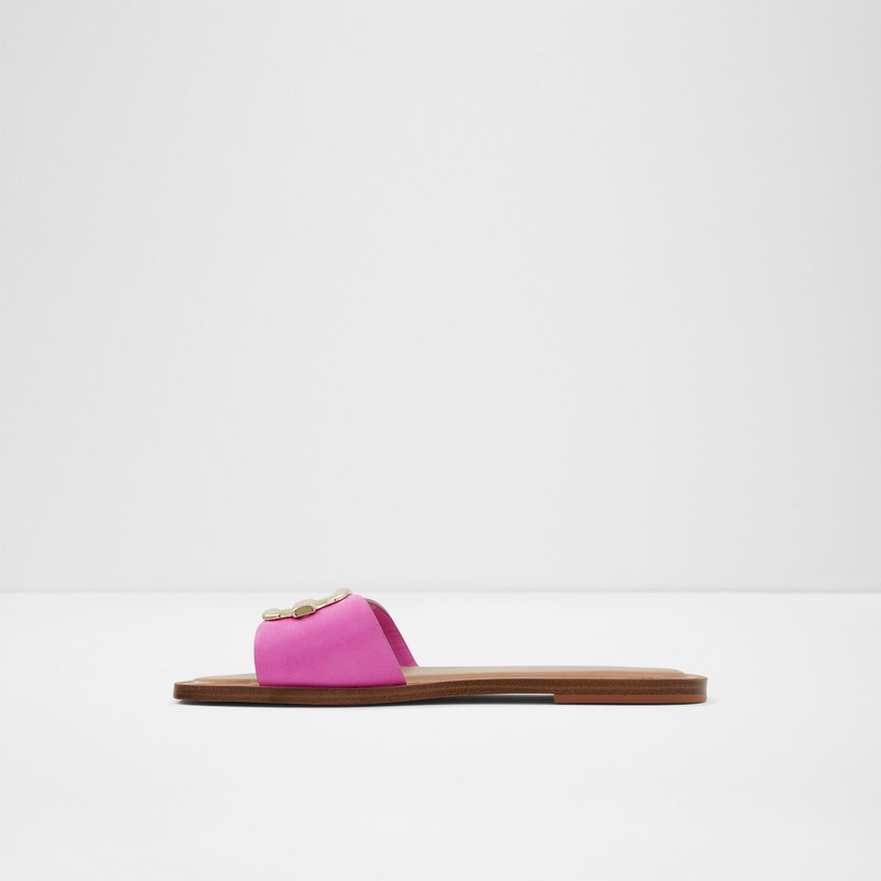 Women's Aldo Glaeswen Flat Sandals Fuchsia | 2106-GTWZL