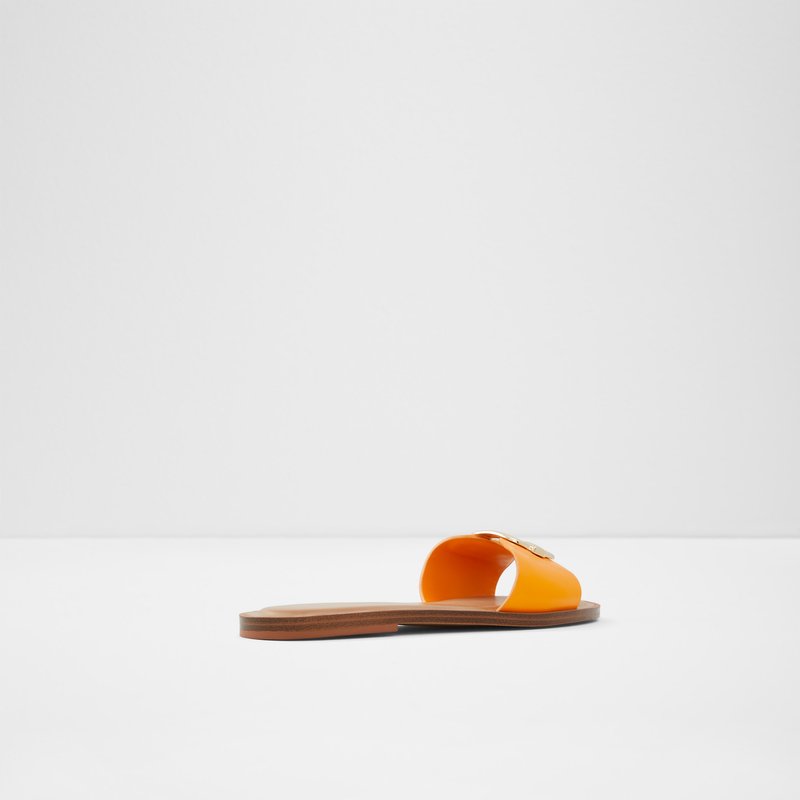 Women's Aldo Glaeswen Flat Sandals Light Orange | 6052-XQIBL