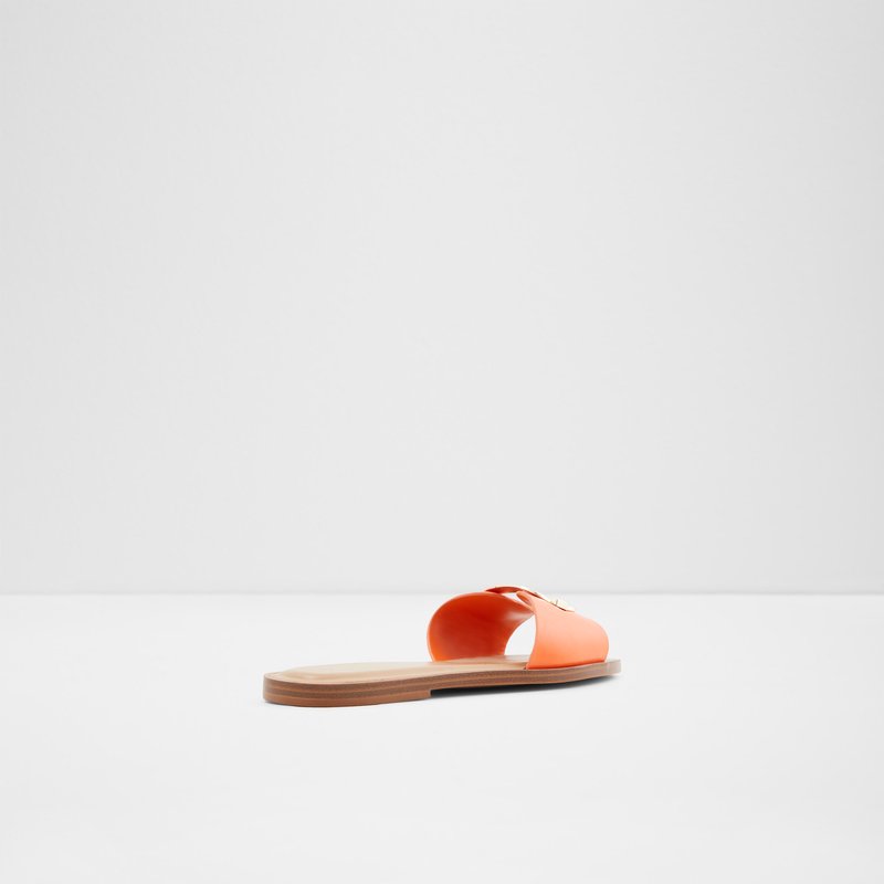 Women's Aldo Glaeswen Flat Sandals Orange | 8206-XYEPR