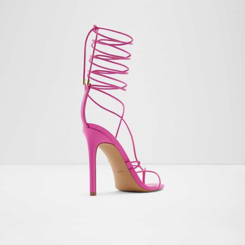 Women's Aldo Glaosa Heeled Sandals Pink | 9840-LDNRA