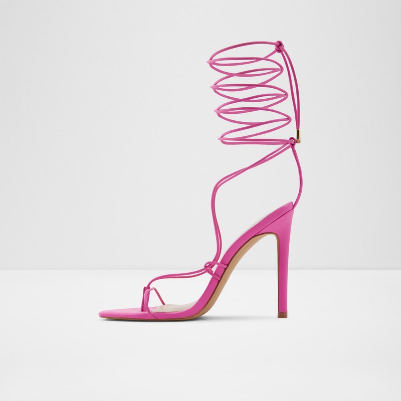 Women's Aldo Glaosa Heeled Sandals Pink | 9840-LDNRA