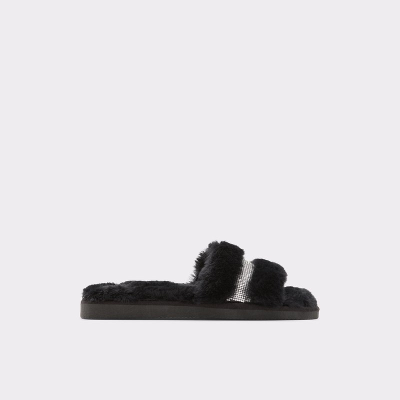 Women\'s Aldo Glardondra Slippers Black | 0974-OXVKP