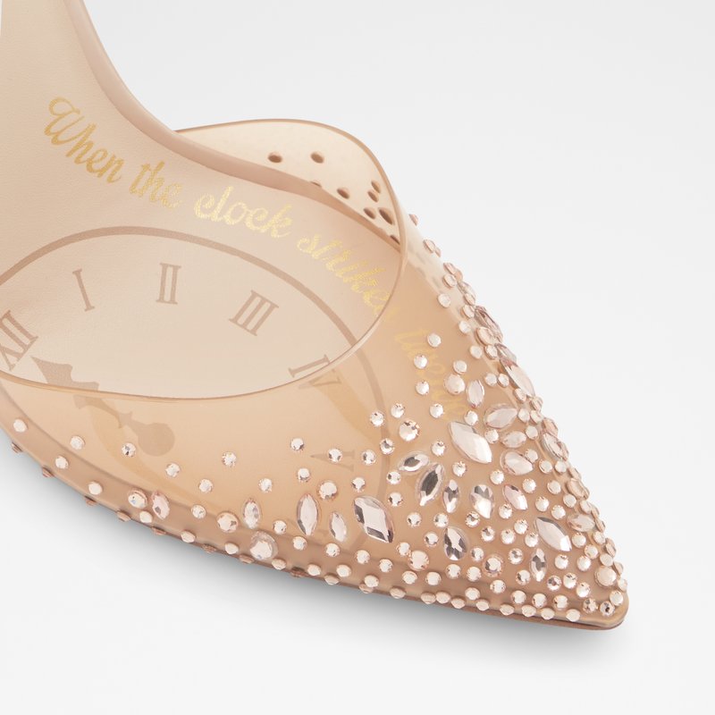 Women's Aldo Glassslipper High Heels Bone | 6495-ZUXVY
