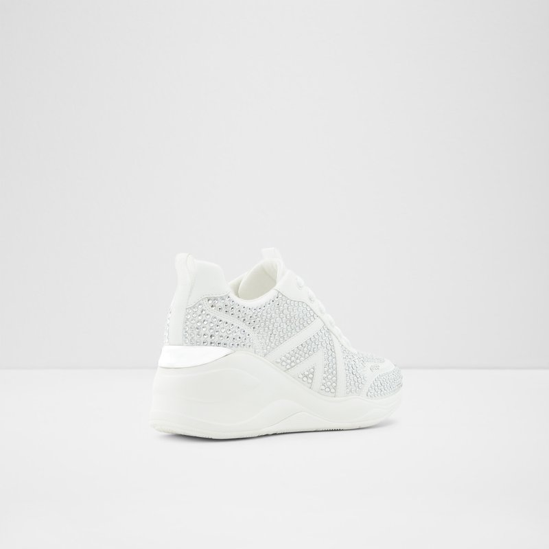 Women's Aldo Glow Wedge Sneakers Clear | 0458-KODCF