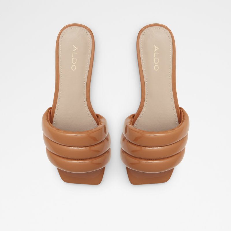 Women's Aldo Goani Casual Sandals Dark Beige | 0946-IATQG