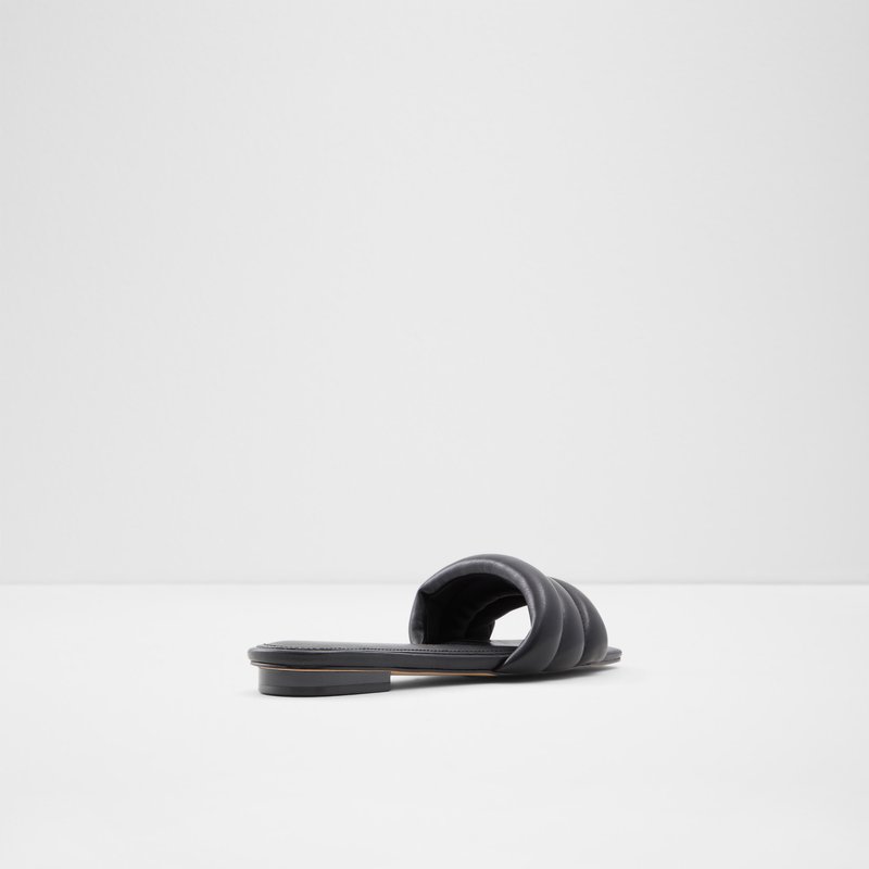 Women's Aldo Goani Flat Sandals Black | 9345-KAEHM