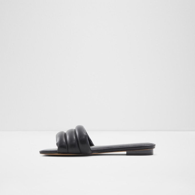 Women's Aldo Goani Flat Sandals Black | 9345-KAEHM