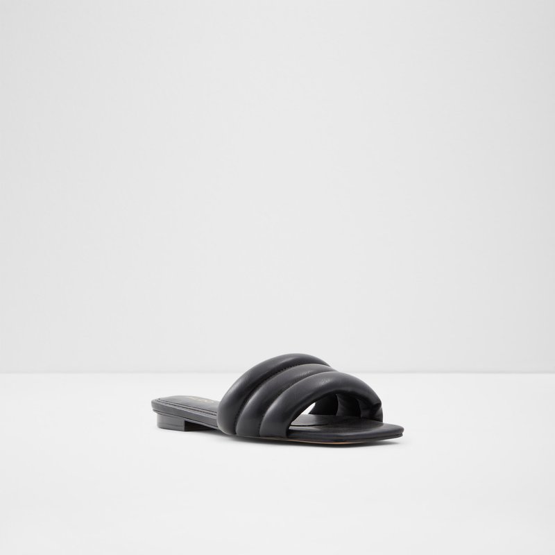 Women's Aldo Goani Flat Sandals Black | 9345-KAEHM