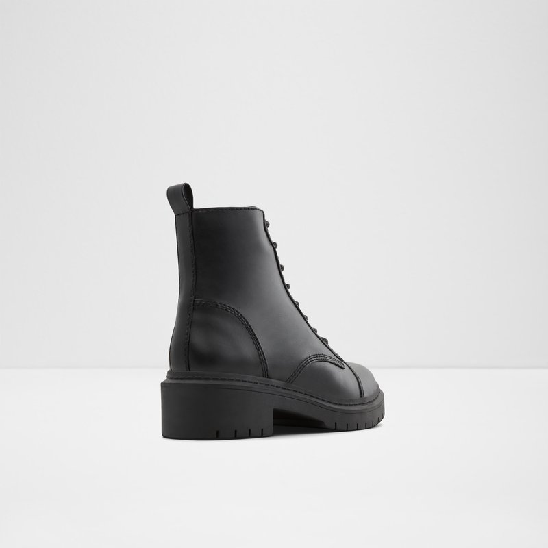 Women's Aldo Goer Combat Boots Black | 7584-YVTLI