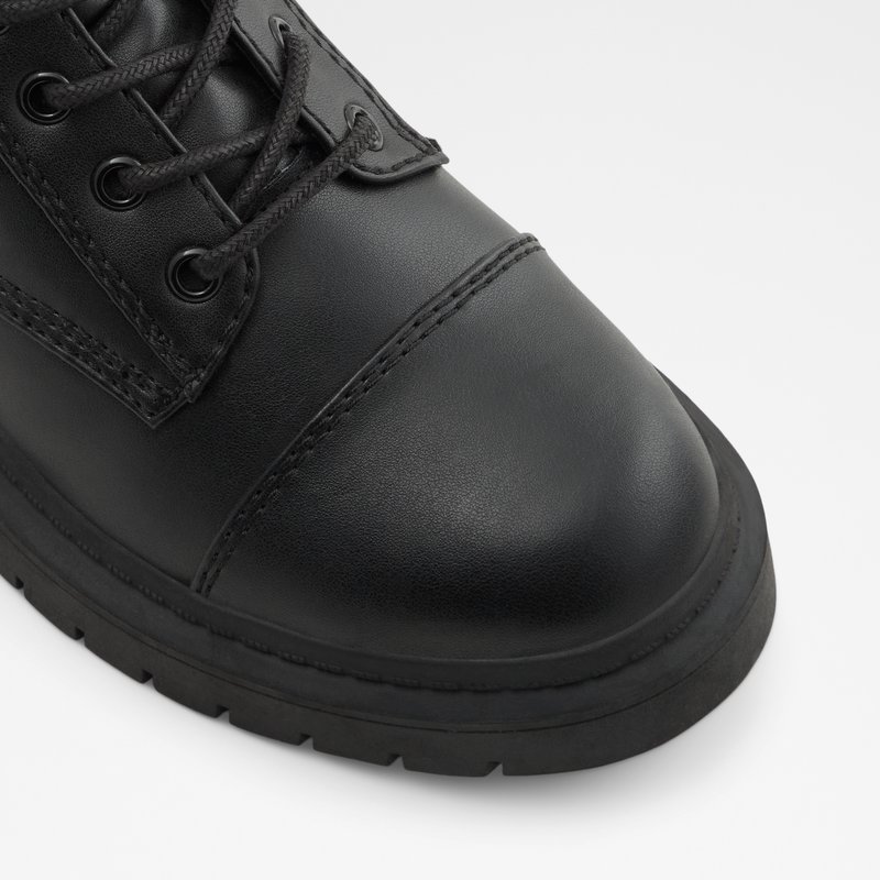 Women's Aldo Goer Combat Boots Black | 7584-YVTLI
