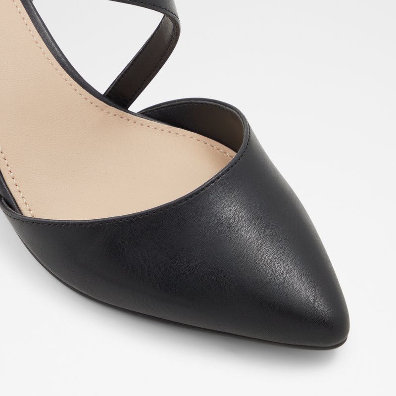 Women's Aldo Gwelissa Block Heels Black | 5647-RXZBH