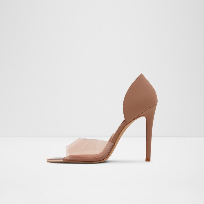Women's Aldo Gwendassi High Heels Bone | 1809-JYQRN