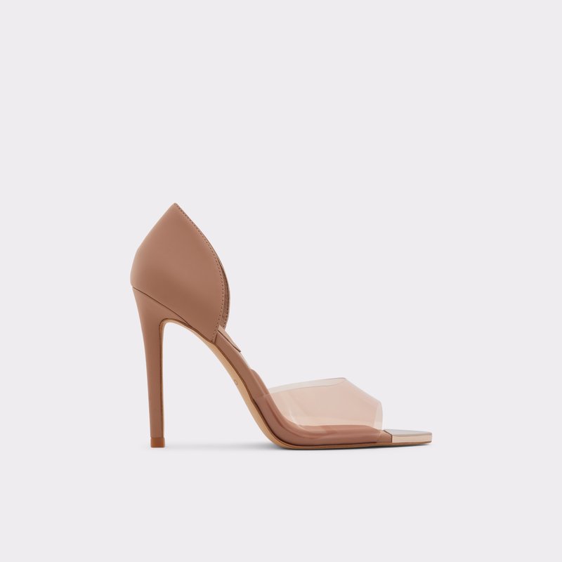 Women\'s Aldo Gwendassi High Heels Bone | 1809-JYQRN