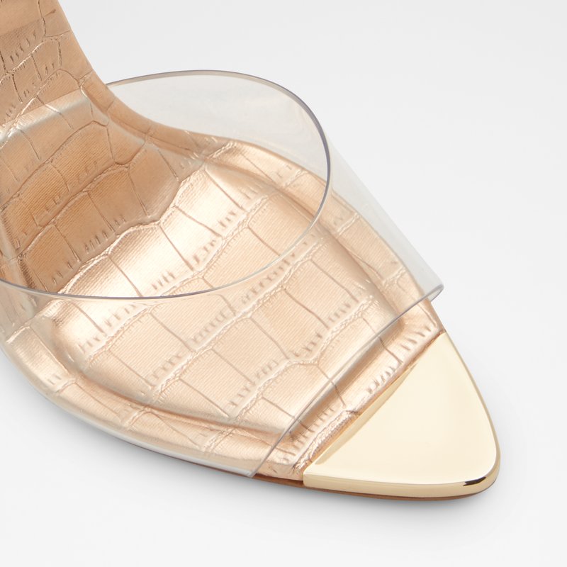 Women's Aldo Gwendassi High Heels Rose Gold | 1234-GQYOM