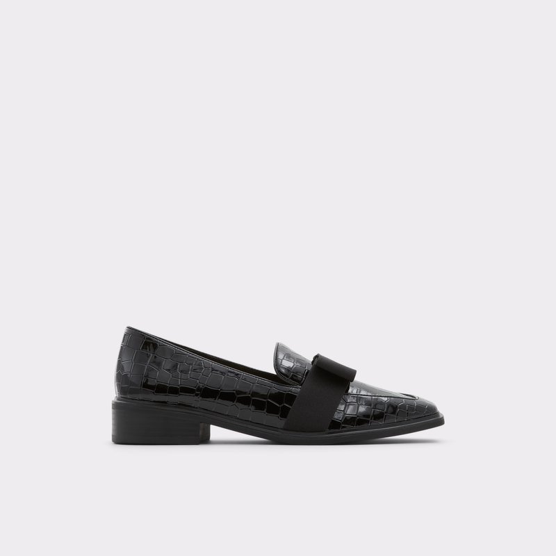 Women\'s Aldo Hairalle Loafers Black | 2847-CYJMI